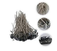 Gadpiparty 200pcs DIY Candle Wicks with Tabs Base Soy Wax Candle Making Kit for Handmade Romantic Decorations and Party Supplies