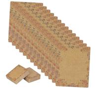 Gadpiparty 200pcs Floral Marble Pattern Necklace and Earring Display Cards for Jewelry Bulk Packaging for Business Versatile Floral Design for Jewelry Shops and Craft Markets
