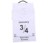 Gadpiparty 2026 Daily Tear-Off Wall Calendar - Large Print Vertical Hanging Organizer - Space-Saving Day-to-Day Planner for Home, Office, School, and Elderly-Friendly Time Management