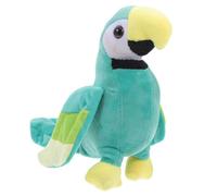 Gadpiparty 20cm Lifelike Green Macaw Plush Toy: Ultra-Soft Stuffed Animal Parrot with Realistic Details - Safe & Cuddly Gift for Kids, Boys & Girls
