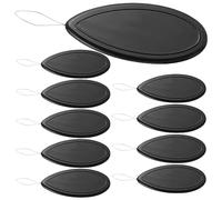 Gadpiparty 20pcs Black Needle Threaders Convenient Sewing Tools for Hand Machine Use for Eye Needles Great for Cross Stitch Craft Projects
