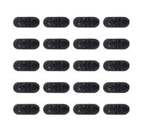 Gadpiparty 20pcs Black Plastic Blind Chain Connector Clips Compatible with Most Vertical Blinds Not Easy to Deform for Store and Shop Window Treatments