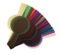 Gadpiparty 20Pcs Camera Flash Color Filter Gels Set Light Filter Sheets for Digital Camera Lighting Practical Color Correction for Photography Studio and Flashlight Accessories
