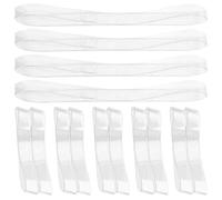 Gadpiparty 20pcs Detachable Tpu Shoe Straps for High Heels with User-friendly Design and Comfortable Fit, Replacement Heel Straps for Women’s Shoes