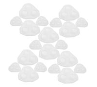 Gadpiparty 20PCS Diamond Shaped Silicone Resin Molds for Jewelry Making Epoxy Casting Craft Kit with Large Gemstone Designs DIY Pendant Decorative Beads for Beginners and Artisans