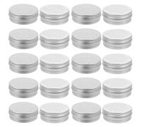 Gadpiparty 20PCS Dog Scent Training Containers Set with Screw Top Aluminum Canisters, Perforated Odor Detection Tins for Nosework and Scent Work Training, Portable Dog Nose Smell Cases for
