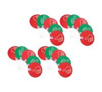 Gadpiparty 20pcs Double-sided Teacher Voting Paddles 24x15cm, Thumb up Thumb down Handheld True False Signs for Classroom Interaction and Teacher Supplies
