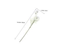 Gadpiparty 20pcs Faux Chamomile Flowers Artificial White Daisy Stems Silk Bouquet Lifelike Wildflower Arrangement for Wedding Centerpieces Home Decor Spring Floral Display