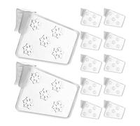 Gadpiparty 20pcs Fridge Dividers Compact Side Door Separator for Organized Storage Refrigerators Versatile Removable Storage for Kitchen and Pantry