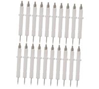 Gadpiparty 20pcs Gas Stove Flame Sensor Kit Replacement Igniter Needle for Gas Burner Camping Cooker