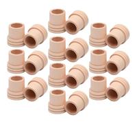 Gadpiparty 20pcs Khaki Wood Moxa Fire Extinguisher Suitable for 1.8cm Moxa Stick Easy to Operate and Convenient to Carry Out Moxibustion Accessory for Health Care and Alternative Medicine