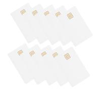 Gadpiparty 20pcs Memory Ic Cards Pvc Blank for Security Access and Vehicle Lock Systems