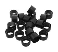Gadpiparty 20pcs Mm to 19mm Plastic Tube Sleeve for Walker and Wheelchair Legs, Non-Slip Textured Surface, Enhances Safety and Comfort, Sturdy Round Pipe Bushing Insert for Everyday Use