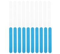 Gadpiparty 20pcs Practical Tongue Depressors for Hospitals and Dental Clinics, White and Blue Pp Material, Smooth Surface, Simple and Convenient Tongue Sticks for Patient's Oral Cavity