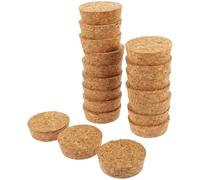 Gadpiparty 20pcs Wooden Tapered Cork Bottle Stoppers for Drift Glass Bottles Leakproof Wood Stoppers Enhancing Longevity of Essential Oils for Home Winemaking and Office Use