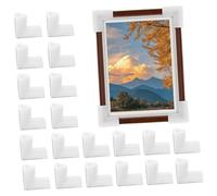 Gadpiparty 24 Pcs Pearl Cotton Corner Protector Foam Corner Protectors Packaging Foam Epe Pearl Cotton White