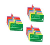 Gadpiparty 24 Pcs Reading Guide Strips Dyslexia Bookmark Handwriting Tool Material for Students Focus and Clarity Reading Aid