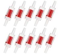 Gadpiparty 24pcs Aquarium One Way Check Valve for Air Pump Accessories with Universal Compatibility and Backflow Prevention, Made of Sturdy Abs Material, Suitable for Continuous Underwater