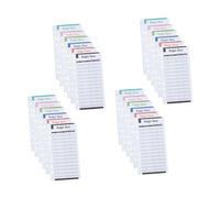 Gadpiparty 24Pcs Budget Cards Practical Six Holes Budget Sheets for Cash Planning and Expense Tracking Portable Organizer for Daily Financial Management