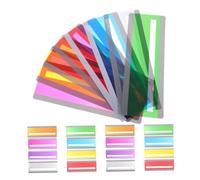 Gadpiparty 24Pcs Colored Reading Guide Strips Lightweight Pet Page Markers for Students Enhance Reading Speed and Comprehension Versatile Bookmarks for School and Gifts for for for for for for