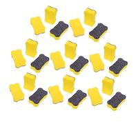 Gadpiparty 24Pcs Eva Felt Cloth Whiteboard Erasers Bone Shaped Dry Erase Erasers for Classroom Supplies Lightweight and Portable Cleaning Tools for Home and School Use