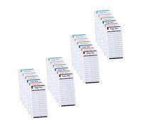 Gadpiparty 24Pcs Loose Leaf Budget Sheets for Cash Management Practical Budget Cards for Financial Planning for Home Office Business Use Develop Financial Independence Habits Multi Colored