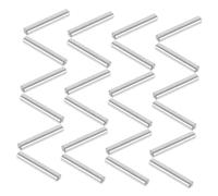 Gadpiparty 24pcs Stainless Steel Shelf Support Pegs Dowel Pins Furniture Connector Pins for Precise Shelf Positioning Wobble Fastener for Cabinets and Bookcases Tone