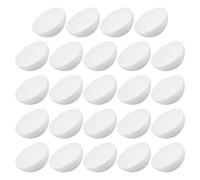 Gadpiparty 24pcs White Foam Hemispheres High-Density Solid Half Ball Foam for DIY Crafts Party Ornaments School Art Supplies Semicircular Balls for Painting and Modeling