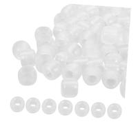 Gadpiparty 250Pcs Color Changing UV Reactive Beads Plastic Beads for DIY Jewelry Making Translucent to Sunlight for Craft Projects and