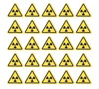 Gadpiparty 290pcs Radiation Warning Decals High Voltage Caution Labels Anti-Slip Adhesive Stickers Do Not Touch Alert for Electrical Laboratory Nuclear Safety with Ionizing Radiation Warning