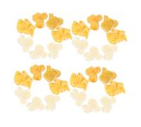 Gadpiparty 2bags Realistic Simulation Popcorn Model Pvc Popcorn Kernals for Diy Decor Earring Supplies Phone Case Ornament Random Style