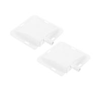 Gadpiparty 2pcs Air Conditioner Drip Pan Large Hole Condensate Drain Tray Overflow Plastic Water Catcher for Home Office Ac Units