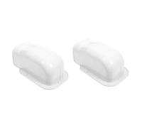 Gadpiparty 2pcs Air Conditioner Duct Groove Cover Plastic Tube Cover for Air Conditioning Pipe Decorative Outdoor Pipe for Conditioner Parts