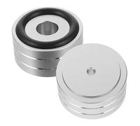 Gadpiparty 2pcs Aluminium Alloy Anti- Amplifier Feet Pads for Hifi Audio Equipment Shock Absorbing Isolation Feet for Speakers and Turntables against Harmonic Vibrations
