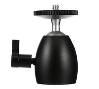 Gadpiparty 2pcs Aluminum Mini Tripod Ball Head with Screw for DSLR Camera Accessories Swivel and Tilt Lighting Mount Stand Compatible with Camera and LED Lights