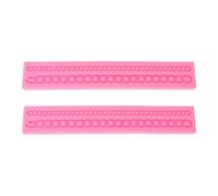 Gadpiparty 2pcs Bag Chain Shape Sweet Molds Silicone Cake Mold Pink Silicone Moulds for Making Cake and Making Chocolate Simple to Clean and Sturdy