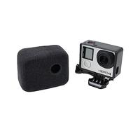 Gadpiparty 2pcs Camera Windshield Windproof Housing Accessories for Action Session Black Foam Case Cover