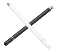 Gadpiparty 2pcs Capacitive Stylus Pen for Phones and Tablets, Magnetic Touch Screen Pen Set, Precision Phone Stylus with Dual Colors White and Black, Compatible with Touch Devices