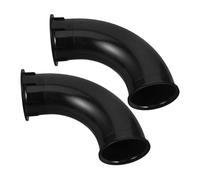 Gadpiparty 2pcs Car Speaker Port Tubes Plastic Bass Reflex Vent Tubes for Subwoofer and Speaker Cabinets Acoustic Air Vents Enhance Bass Performance for Home Portable and Stage