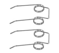 Gadpiparty 2pcs Double Torsion Springs for Electric Kettle Lid Stainless Steel Tiny Compression Coil for DIY Repair Enhanced Lid Performance Heat Retention Crafting Hardware