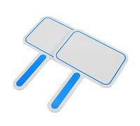 Gadpiparty 2pcs Dry Erase Scoring Boards Single Sided Handheld Whiteboards for Voting Writing and Judging in Competitions Lightweight Scoring Boards for Classroom and Office Use