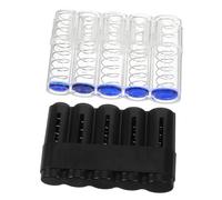 Gadpiparty 2pcs Euro Coin Storage Box Portable Coin Sorter Organizer for Cabinets and Holder Spring Mechanism