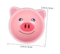 Gadpiparty 2pcs Hamster Ceramic Food Bowl Pet Feeder Dish for Animals Chinchilla and Rodents Easy to Clean No Spill Water Holder