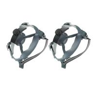 Gadpiparty 2pcs Hard Hat Suspension for Helmet Replacement with Comfortable Breathable Abs and Nylon Material, Lightweight Hard Hat Accessories Suitable for Outdoor Sports and Rail Transit
