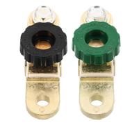 Gadpiparty 2pcs Heavy-duty Car Battery Disconnect Switch Alloy Quick Cutoff Switch for Battery Power Isolation, Electrical System Protection, Suitable for Vehicle Repair and DIY Automotive