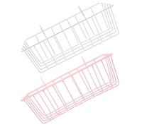 Gadpiparty 2pcs Iron Hay Feeder for Rabbit Cage with Wear-resistant Rack, Convenient Household Bunny Feeder Suitable for Chinchilla and Hamster