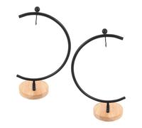 Gadpiparty 2pcs Iron Wire Hanging Hook Stand for Planter Terrarium and Witch Ball Minimalist Vintage Style with Easy Installation, for Wedding Decoration and Office Home Display