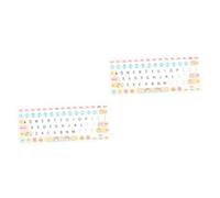 Gadpiparty 2pcs Laptop Keyboard Film Silicone Keyboard Cover Easy Dust Comfortable Typing Soft Touch Material