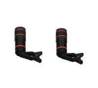 Gadpiparty 2pcs Lens for Smartphones Focal Compatible Mobile Devices Imaging Quality Portable Monocular Design