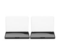 Gadpiparty 2pcs Magnetic Empty Makeup Palette Plastic Case for Eyeshadow Lipstick Blush with Sl nd Stylish Design, Multifunctional Storage for Travel and DIY Cosmetics